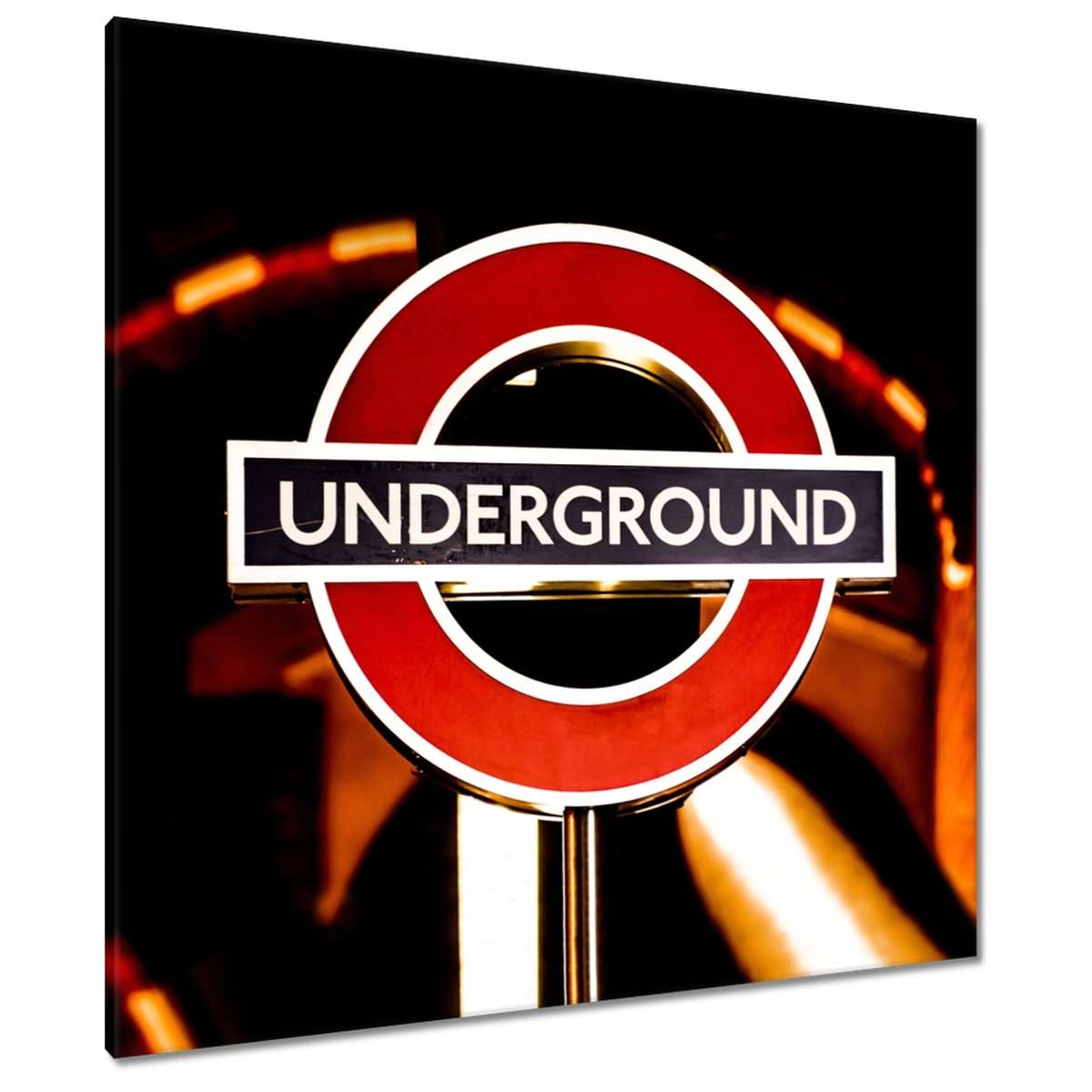 Obrazy 90x90 Underground Londýn