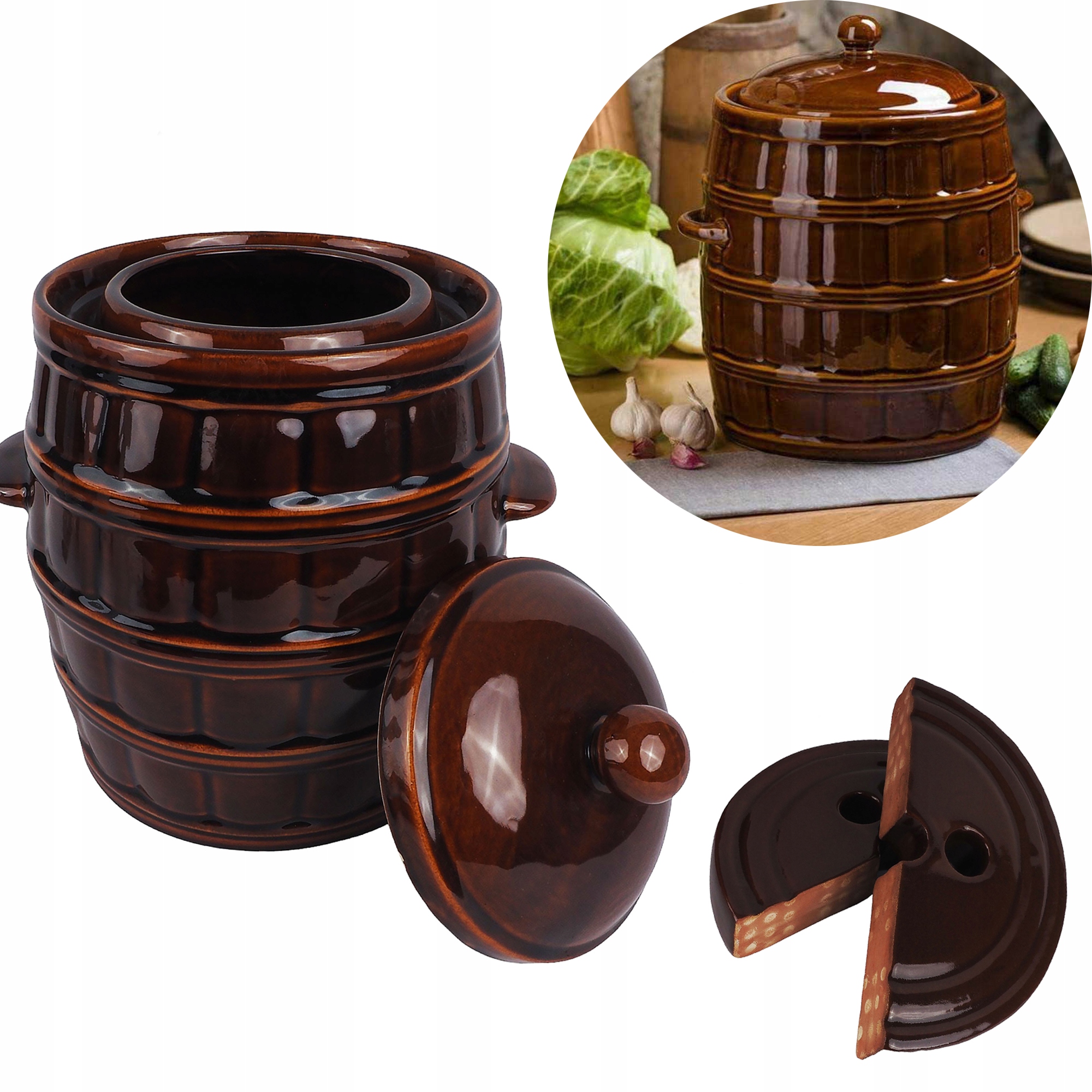 Sud 8 L S Límcem Víko Přítlačný Kámen