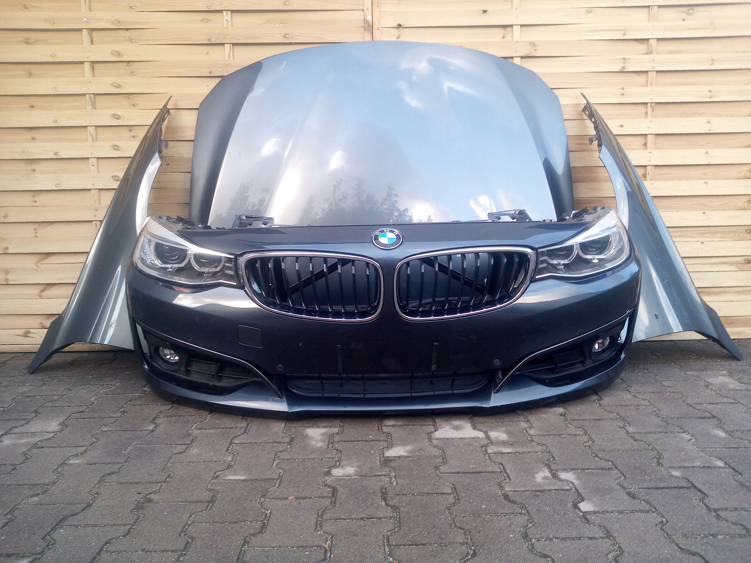 BMW 3 F34 GT MASKA ZDERZAK LAMPY PAS BŁOTNIK