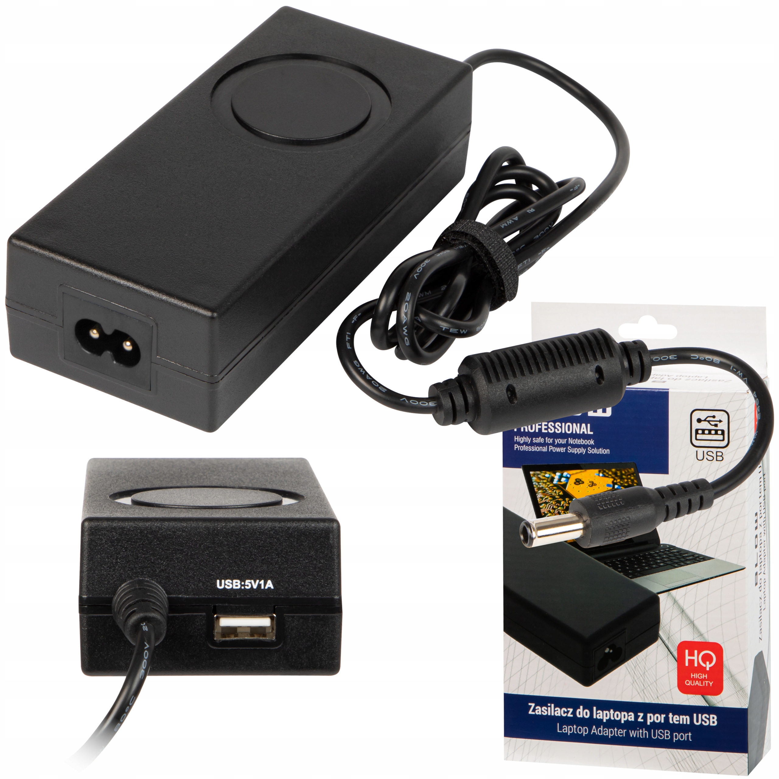 

Zasilacz Blow do Samsung 19V 90W 4,74A Usb 5,5x3,0