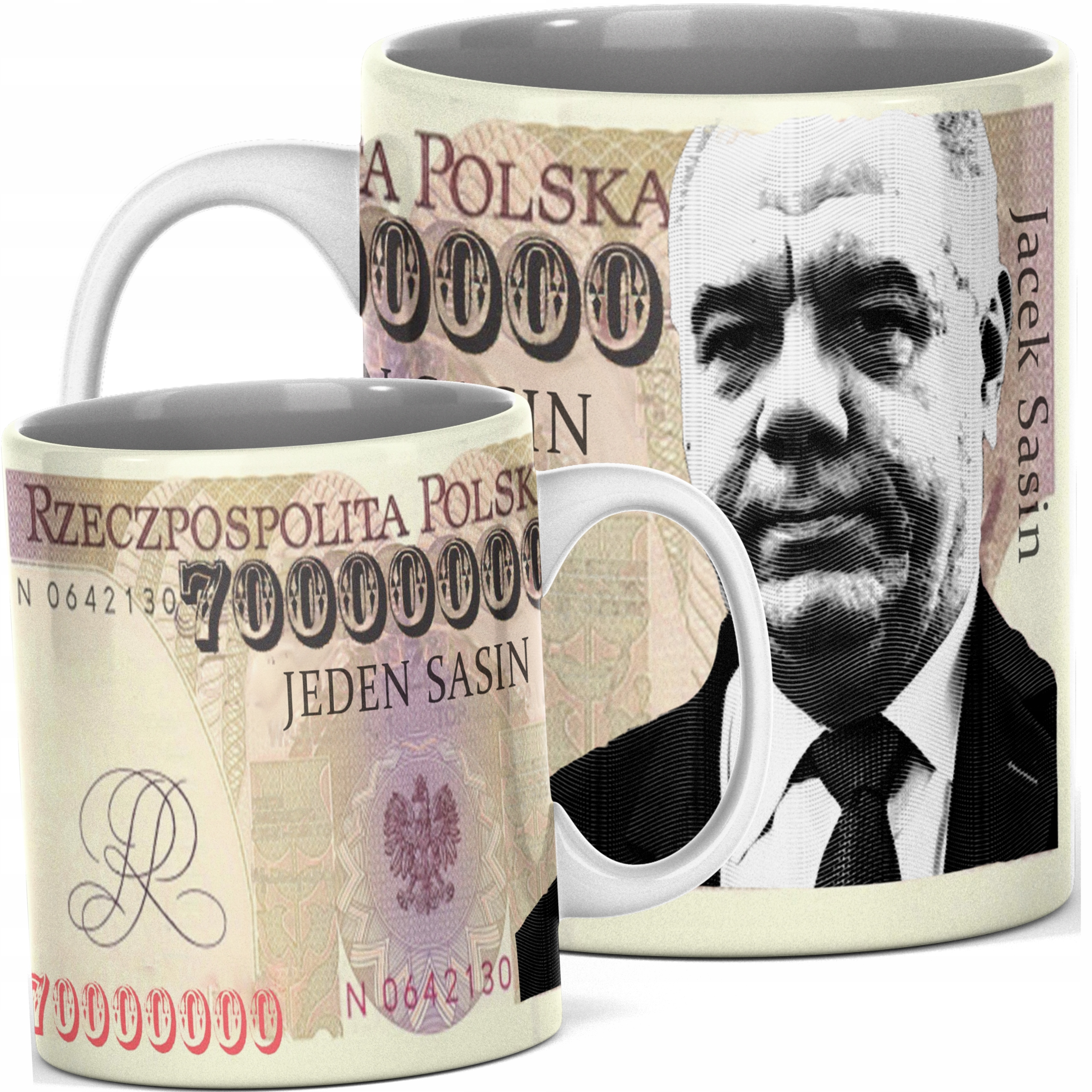 

śmieszny kubek z sasinem anty pis kaczyński duda