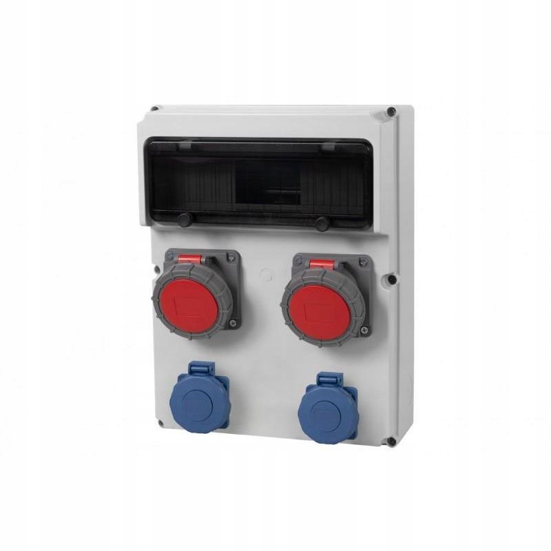 Rozvaděč Femo 13M 2x32A/5, 2x230V IP65