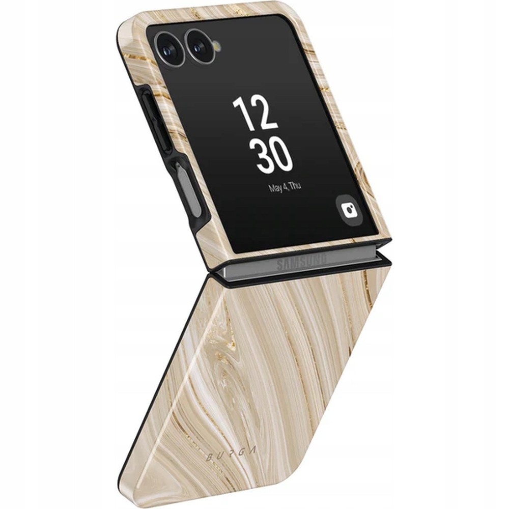 Pouzdro Burga pro Galaxy Z Flip7 ochranné přiléhavé pouzdro módní silné lehké