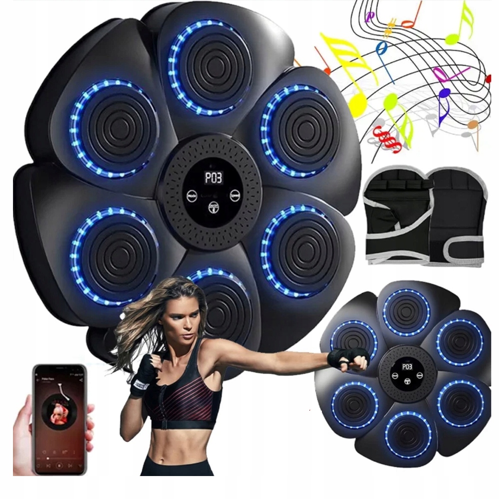 Bluetooth Tréninkové Vybavení Pro 9 Boxerských Režimů S Funkcí Počítání Úderů