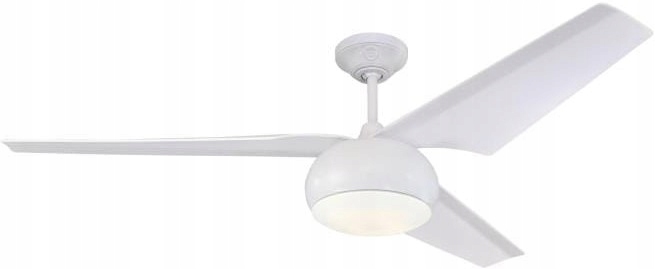 Wentylator sufitowy Madeline Led Biały 142cm Lampa ściemniająca Pilot