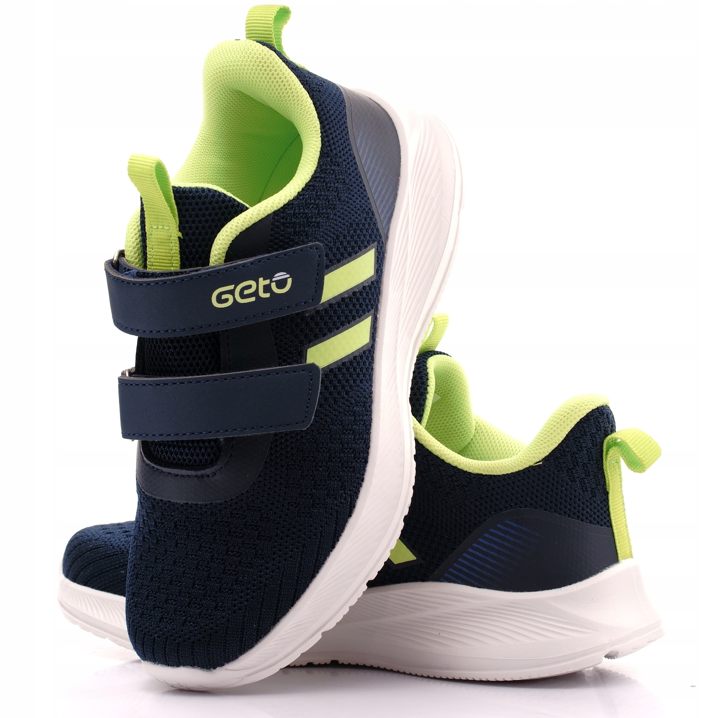 GETO BUTY ADIDASY SPORTOWE DZIECIĘCE NA RZEPY LEKKIE CHŁOPIĘCE A*568