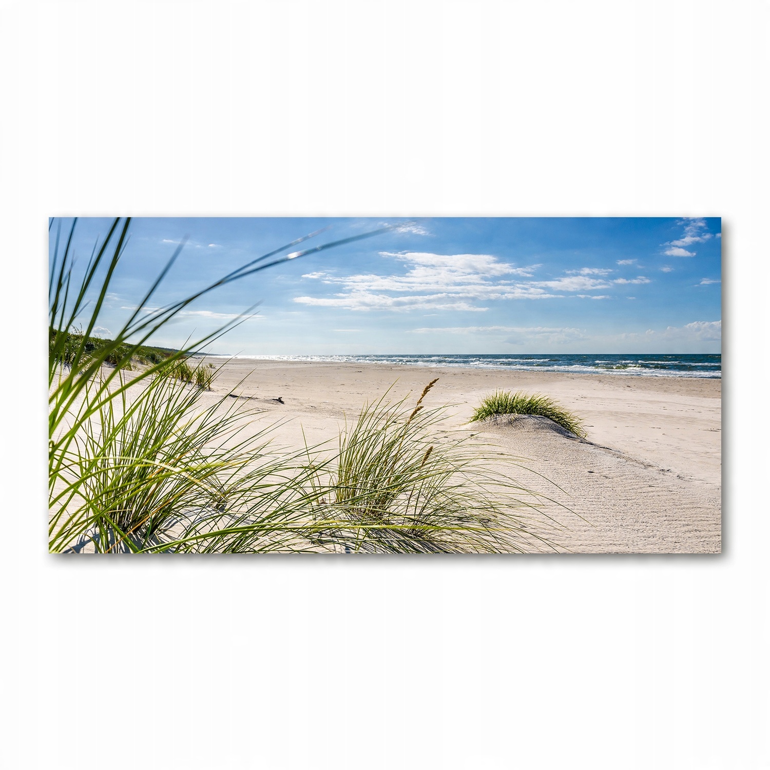

Foto obraz akryl zdjęcie Mrzeżyno plaża 120X60 cm