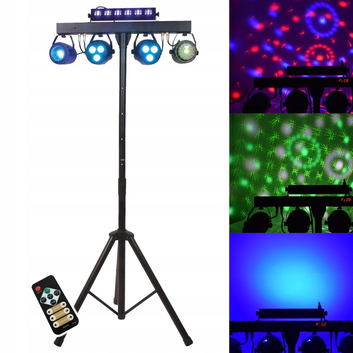 Qtx Multi-bar Multifunkčný Led pásik na statíve