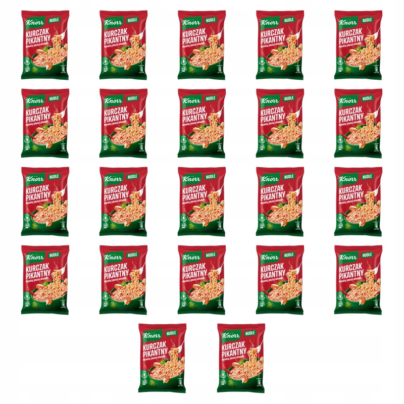 Knorr Nudle Kuřecí Pikanty 63 g X22