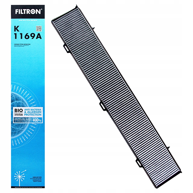 Filtr kabinowy węglowy Filtron K1169A