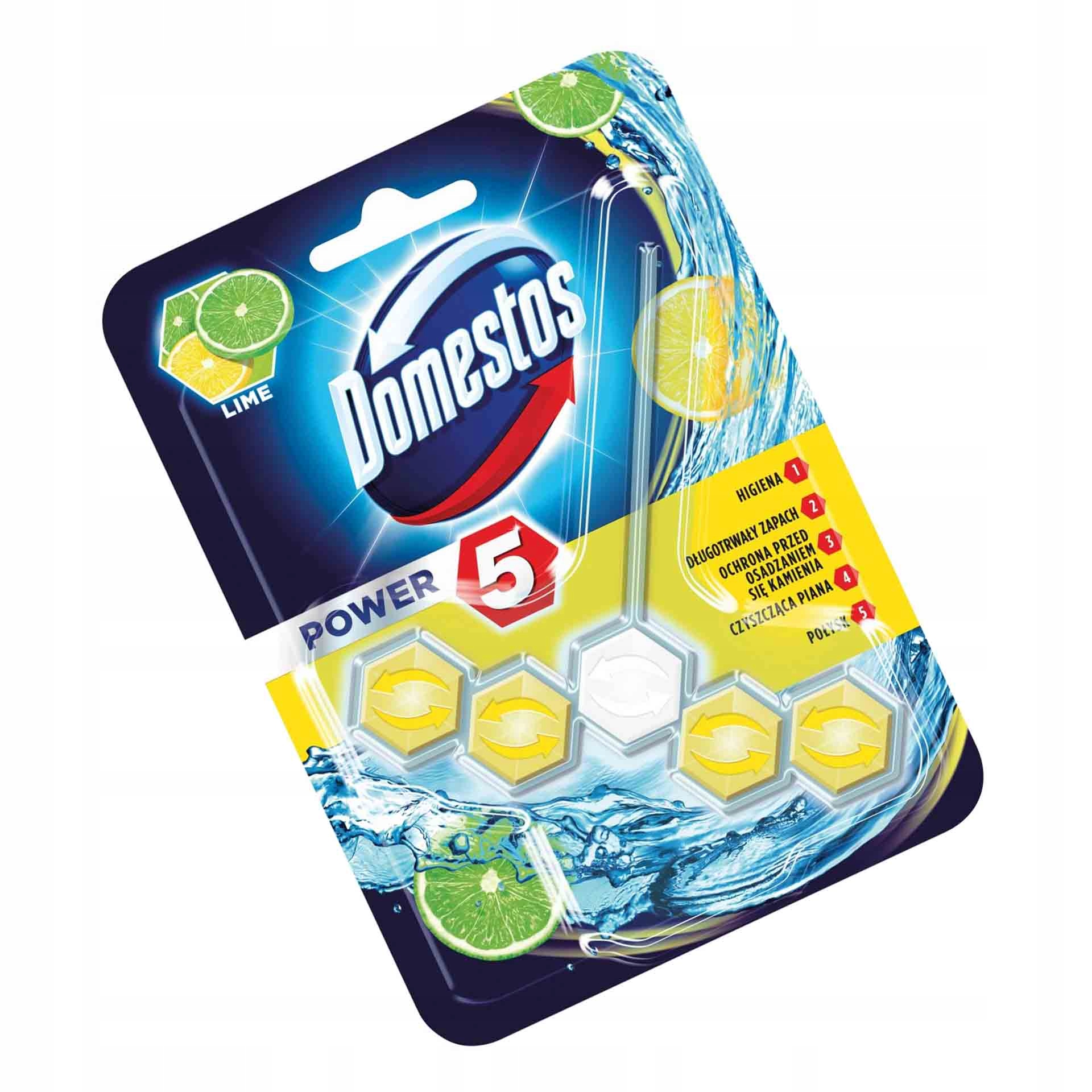 

Domestos Wc Kulki 55 g Power 5 Lime Green