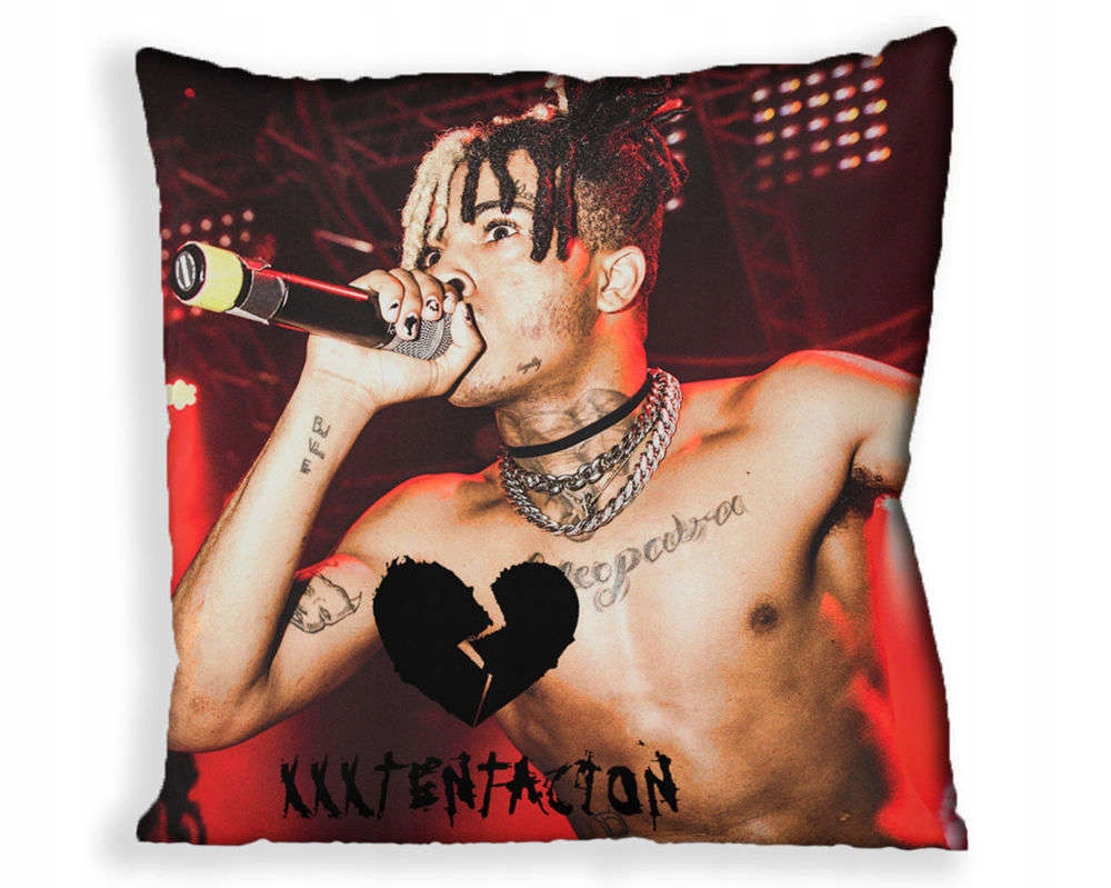 Poduszka XXXTENTACION Szerokość produktu 40 cm