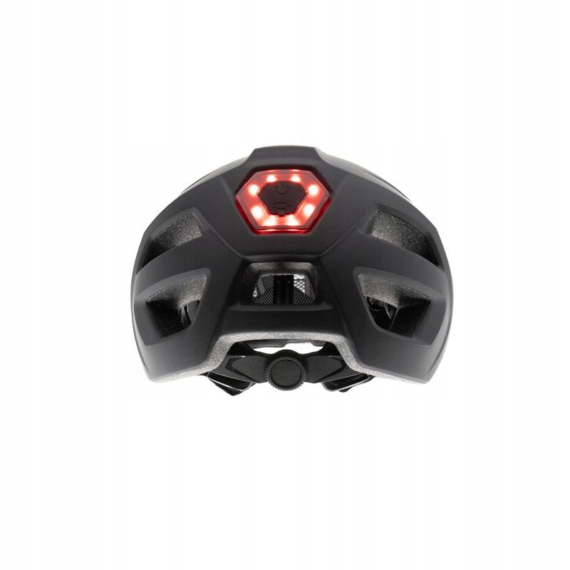 Helma Na Koloběžku S Osvětlením Vel L (černá)