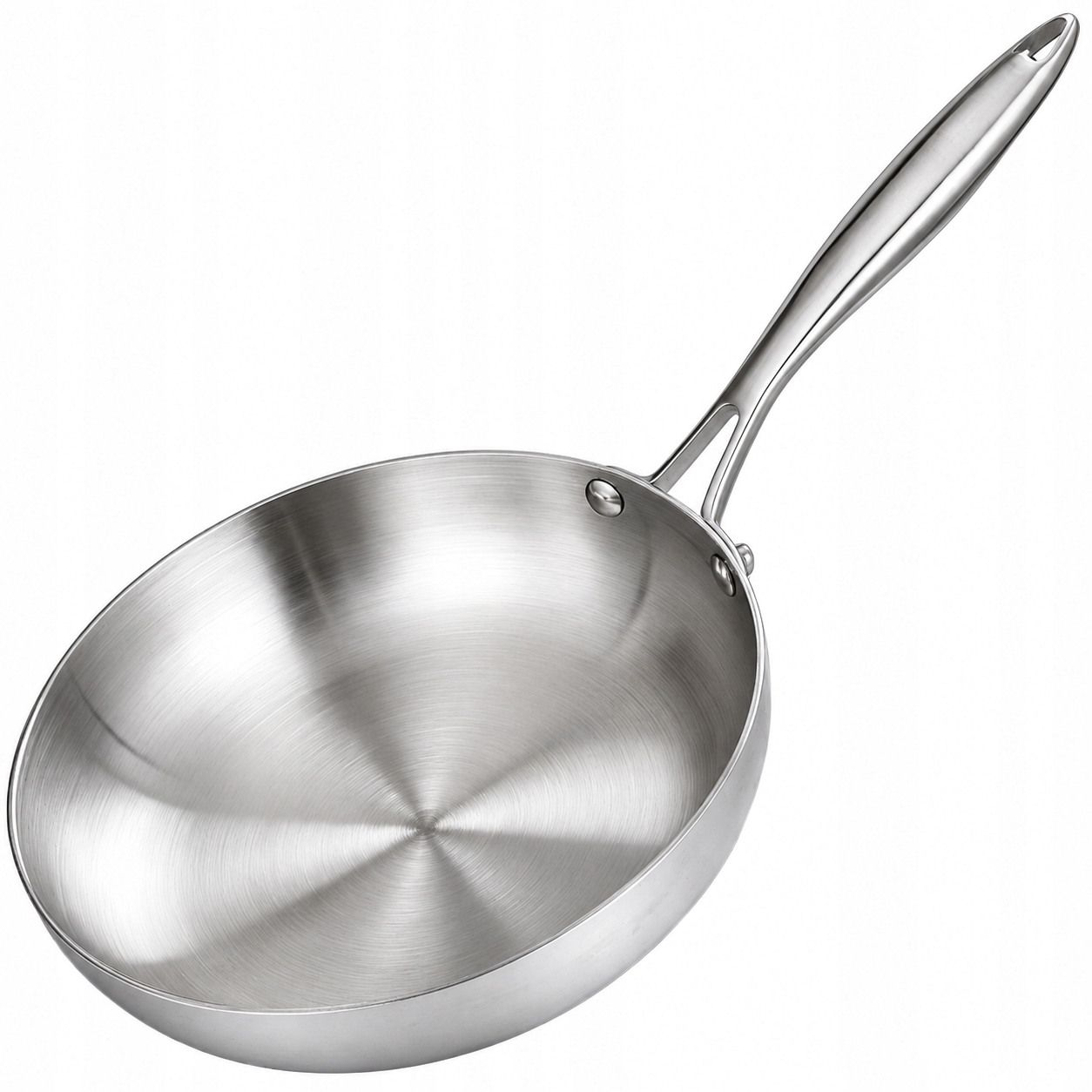 Pevná Gastronomická Pánev Z Nerezové Oceli Plyn/indukce 24 cm 2.0 L
