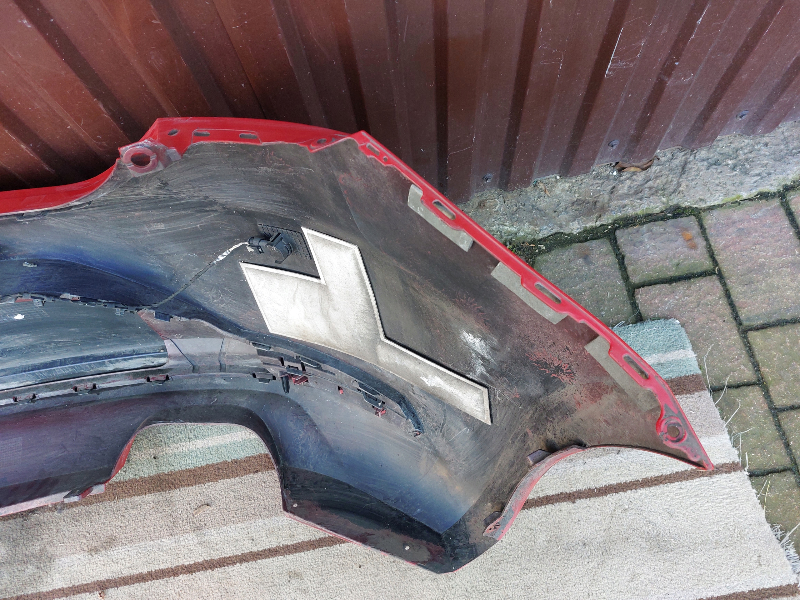 Stoßstange heck SEAT LEON III HB 13r LS3H PDC