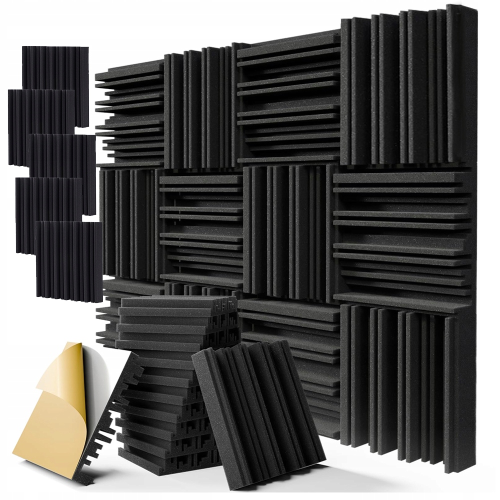 24 Ks Pěnová Podložka Panel 30X30X5 CM Odhlučnění Domácího Studia