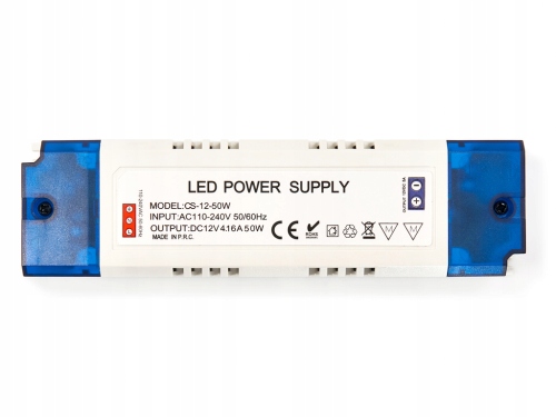

Zasilacz Do Ledów 12V Wersja Meblowa 50W 4,16A