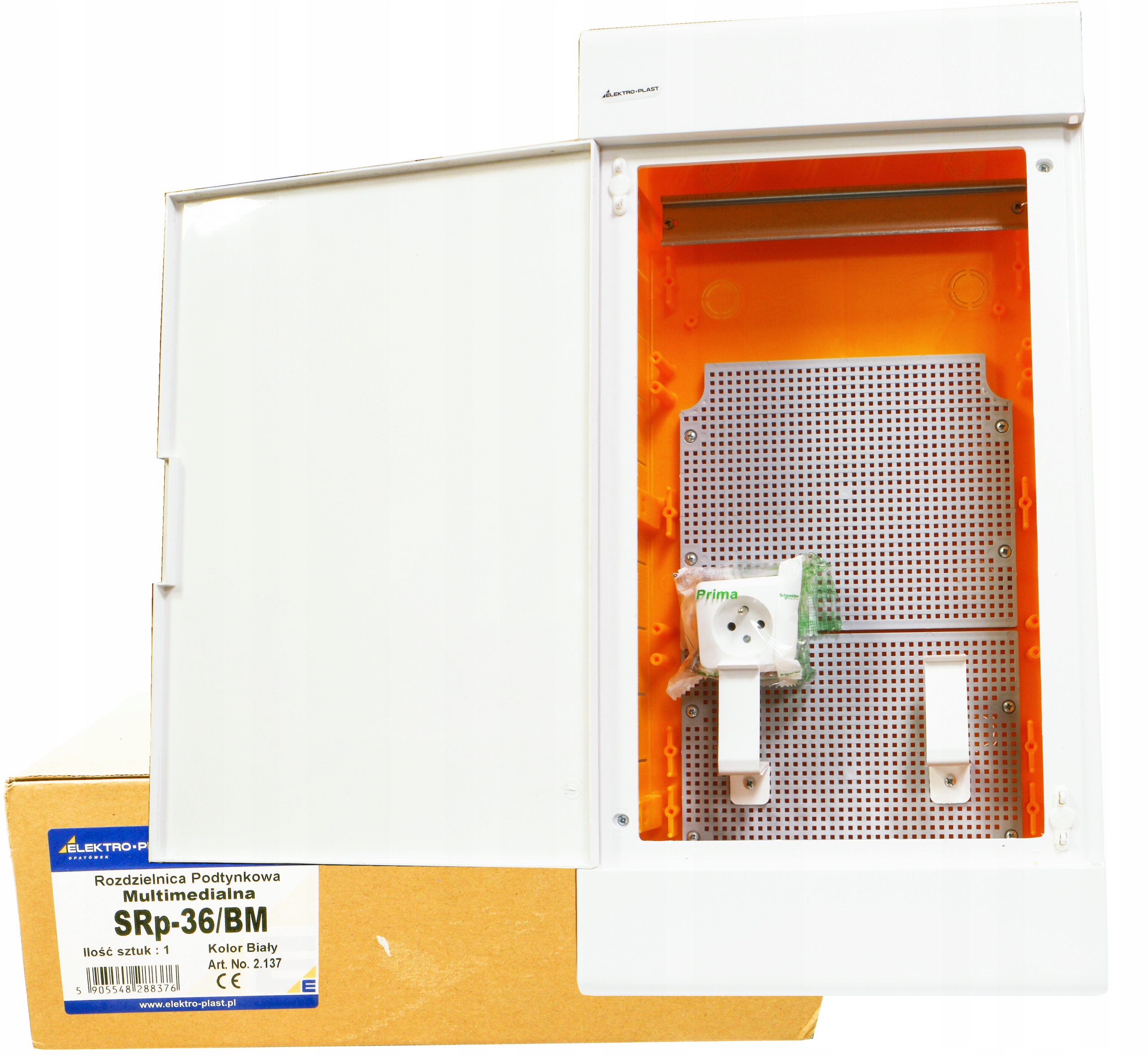 Podomietková multimediálna rozvádzačka SRp-36/BM