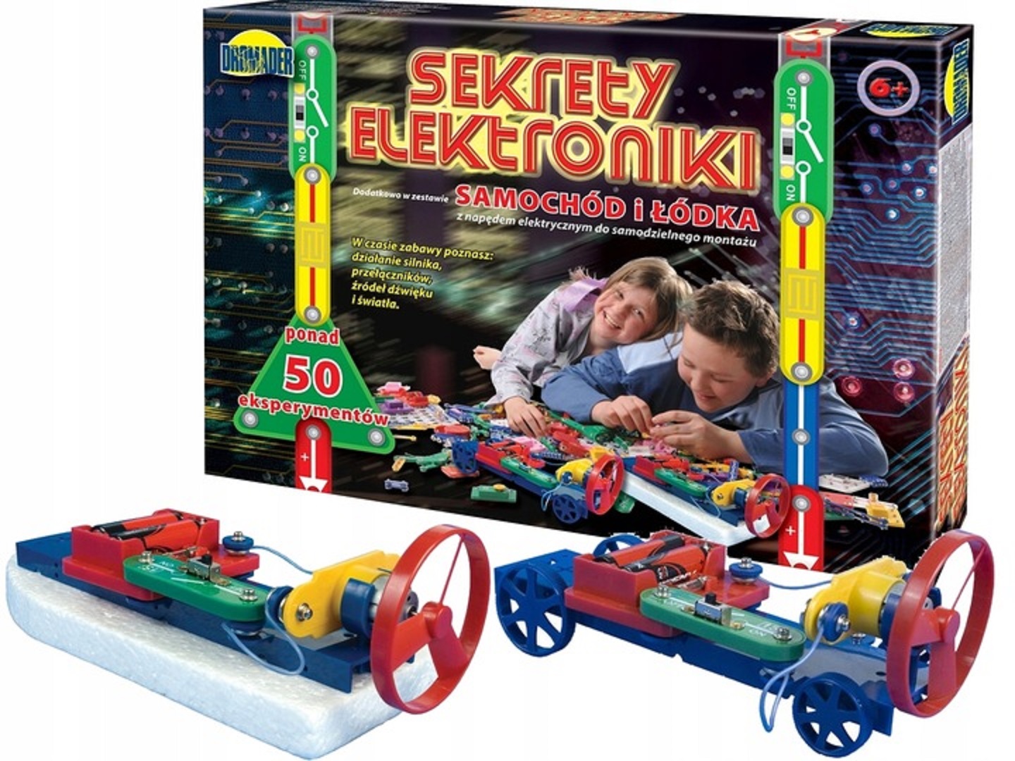 SEKRETY ELEKTRONIKI SAMOCHÓD I ŁÓDKA 50 eksperymen