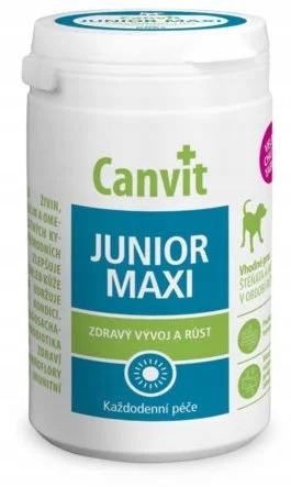 Levně Canvit Dog Junior Maxi, komplex vitamínů pro štěňata velkých plemen, 230 g