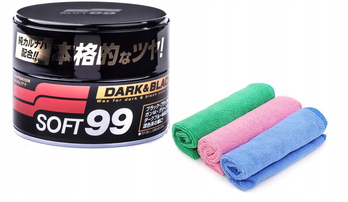 

SOFT99 Wosk Dark & Black Wax Do Ciemnego Lakie