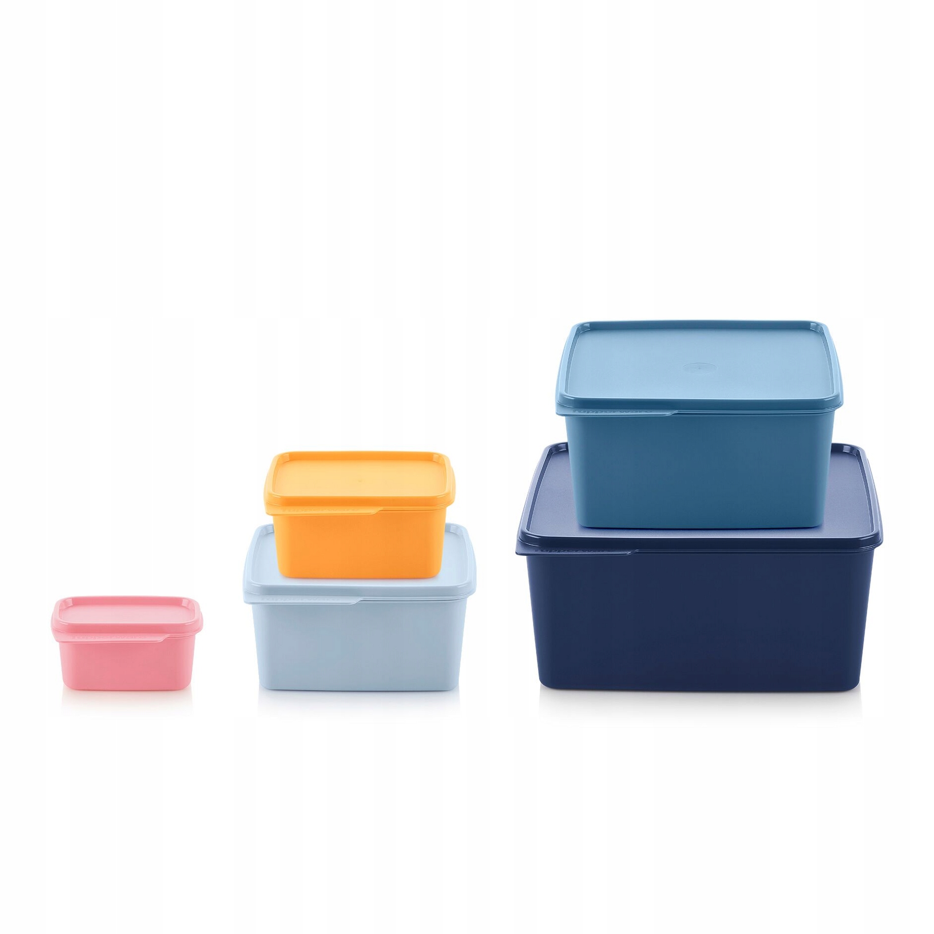 Tupperware Súprava Quatro: 160ml 500ml 1,2L 2,5L 5L