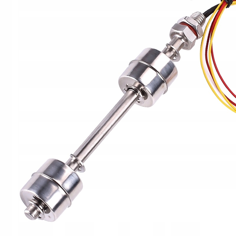 Podwójny Czujnik Pływakowy Poziomu Wody Inox 200 mm