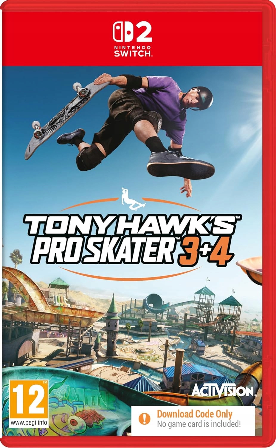 Tony Hawk's Pro Skater 3 + 4 (kod) Nintendo Switch 2 pudełkowa