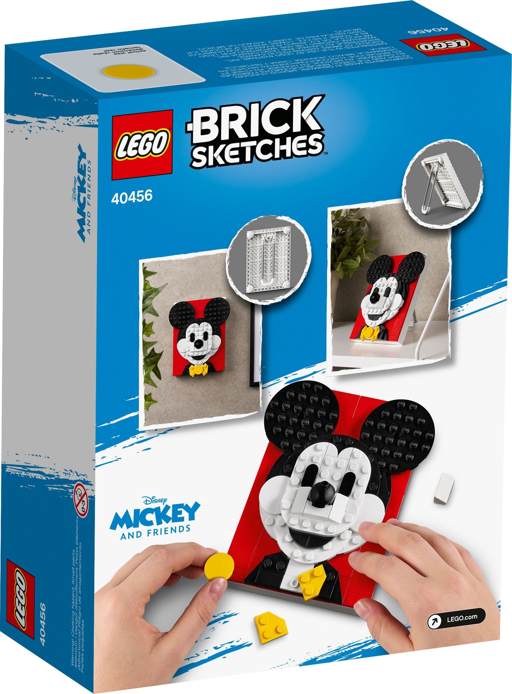 LEGO Brick Sketches 40456 Myszka Mickey Marka LEGO