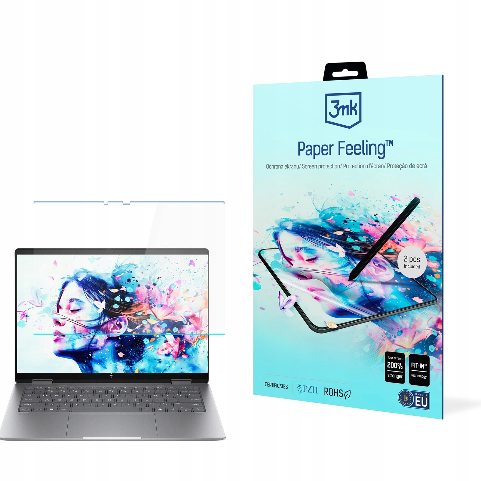 Fólie pro Hp Envy x360 14-FA0015NW až 15" 3mk Paper Feeling