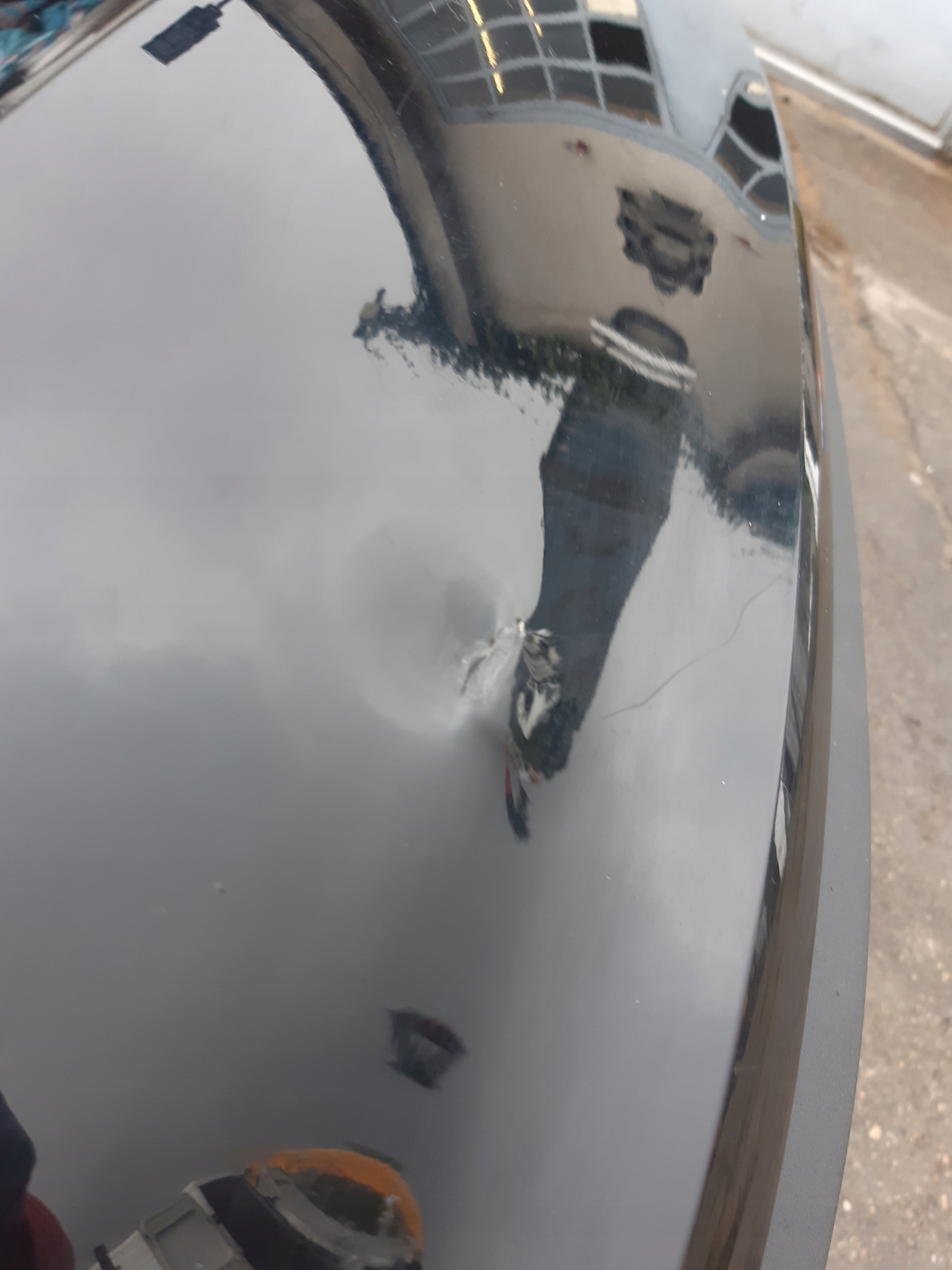 AUDI A3 8V 5D LY9B bumper rear part rear PDC
