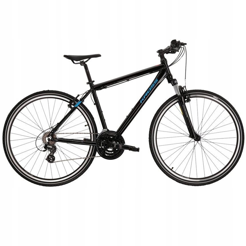 Rower Męski Kross Evado 2.0 Crossowy 28 Cali Rama 17 Alu Shimano Czarny