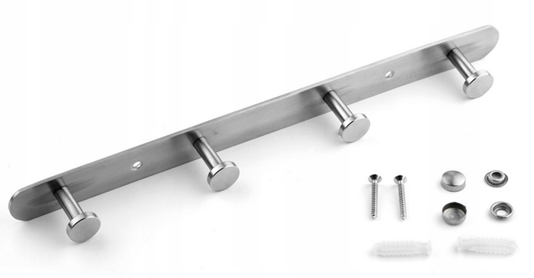 

Wieszak Ścienny Hak Uchwyt Na Ubrania 4 Haczyki