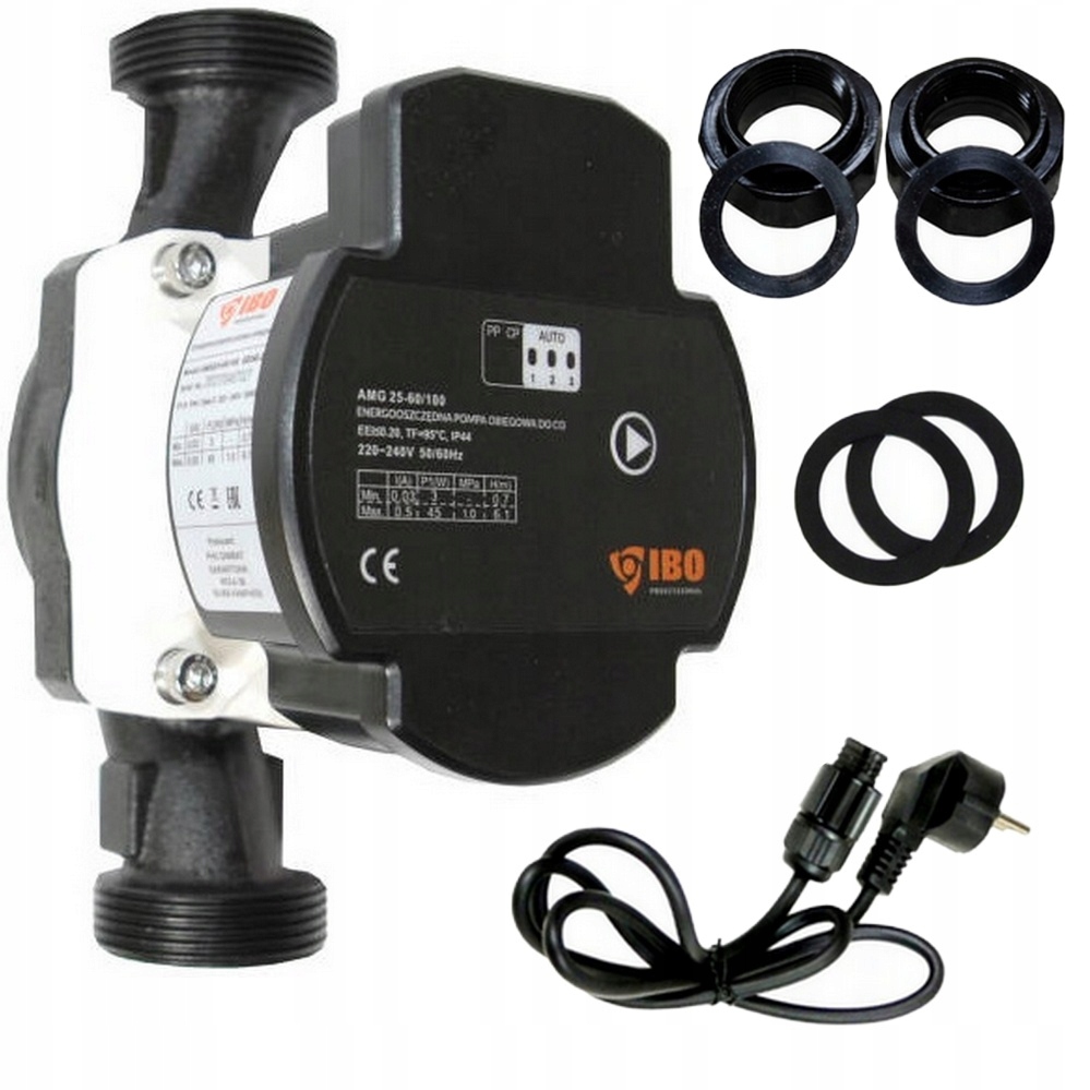 Elektronická Oběhová Pumpa Ibo Amg 25-60/180 Pwm