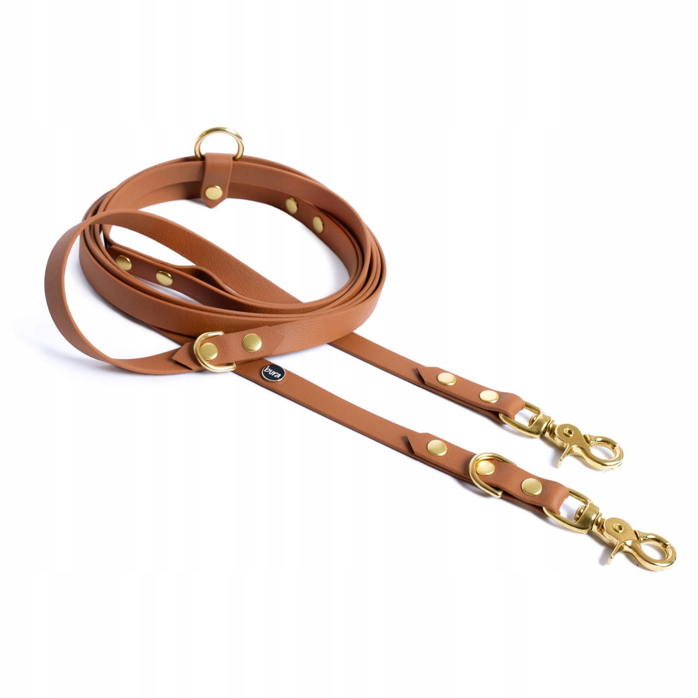 Levně Nastavitelné Vodítko Bura BioThane 3m/13mm Caramel Xs-s vodotěsné