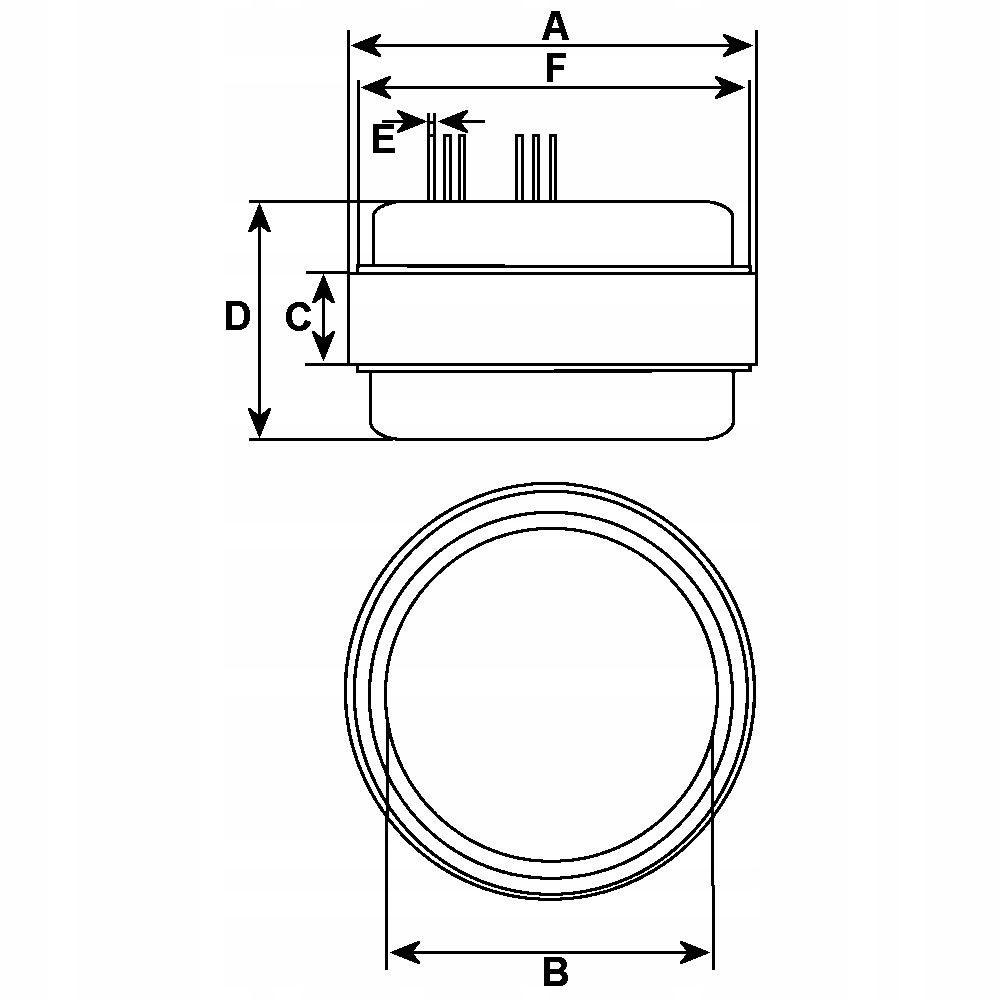 Stojan, uzwojenie alternatora F032234618 12V 110A EAN (GTIN) 5705541515352