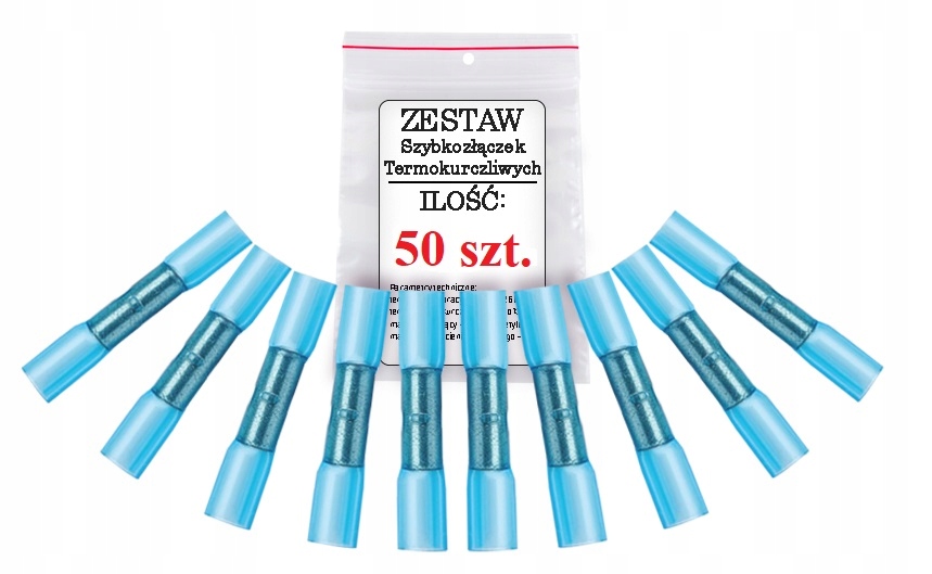 

50x Szybkozłączka zaciskowa mufa 1.5 2.5 mm²