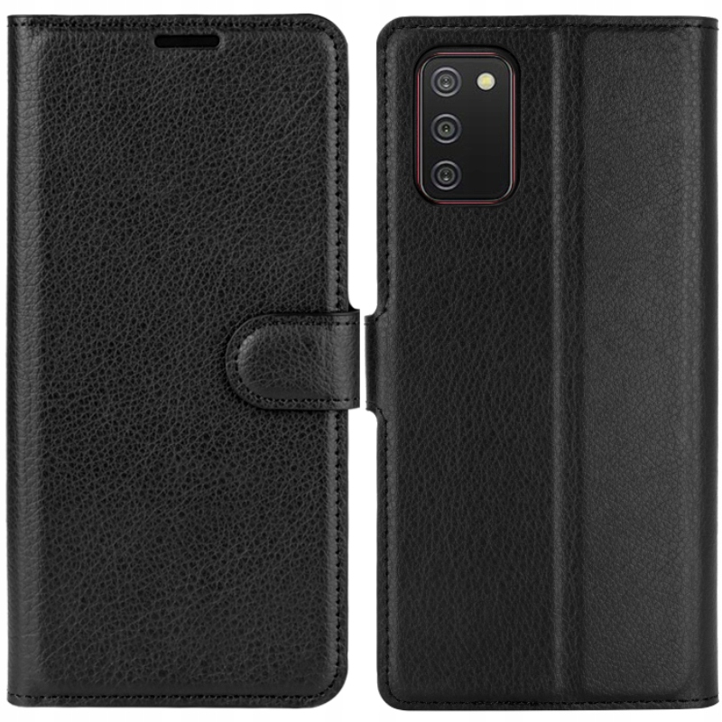 

Litchi Etui Skórzane Portfel Do Galaxy A02S