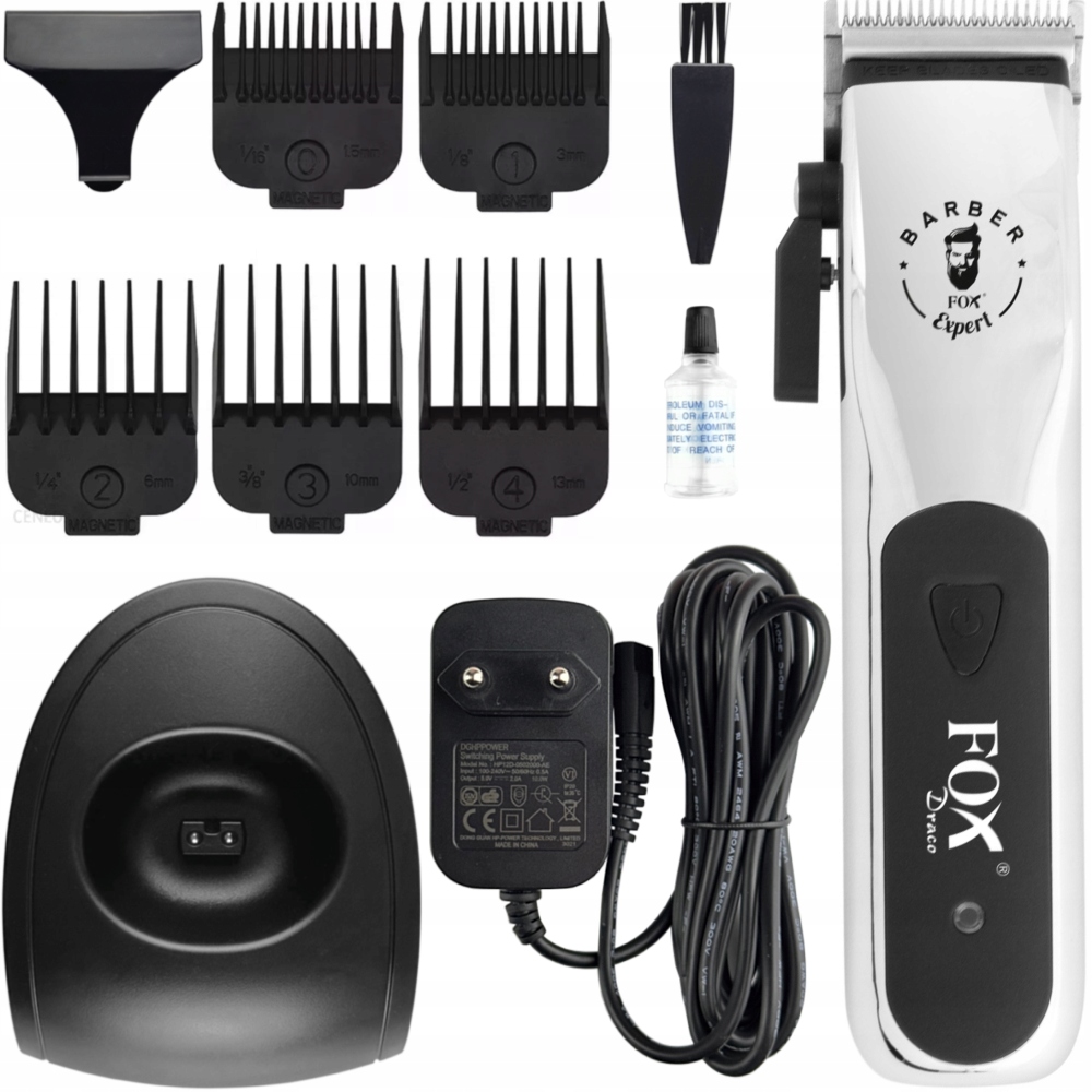 Maszynka do strzyżenia włosów Fox Draco Barberska Profesjonalna