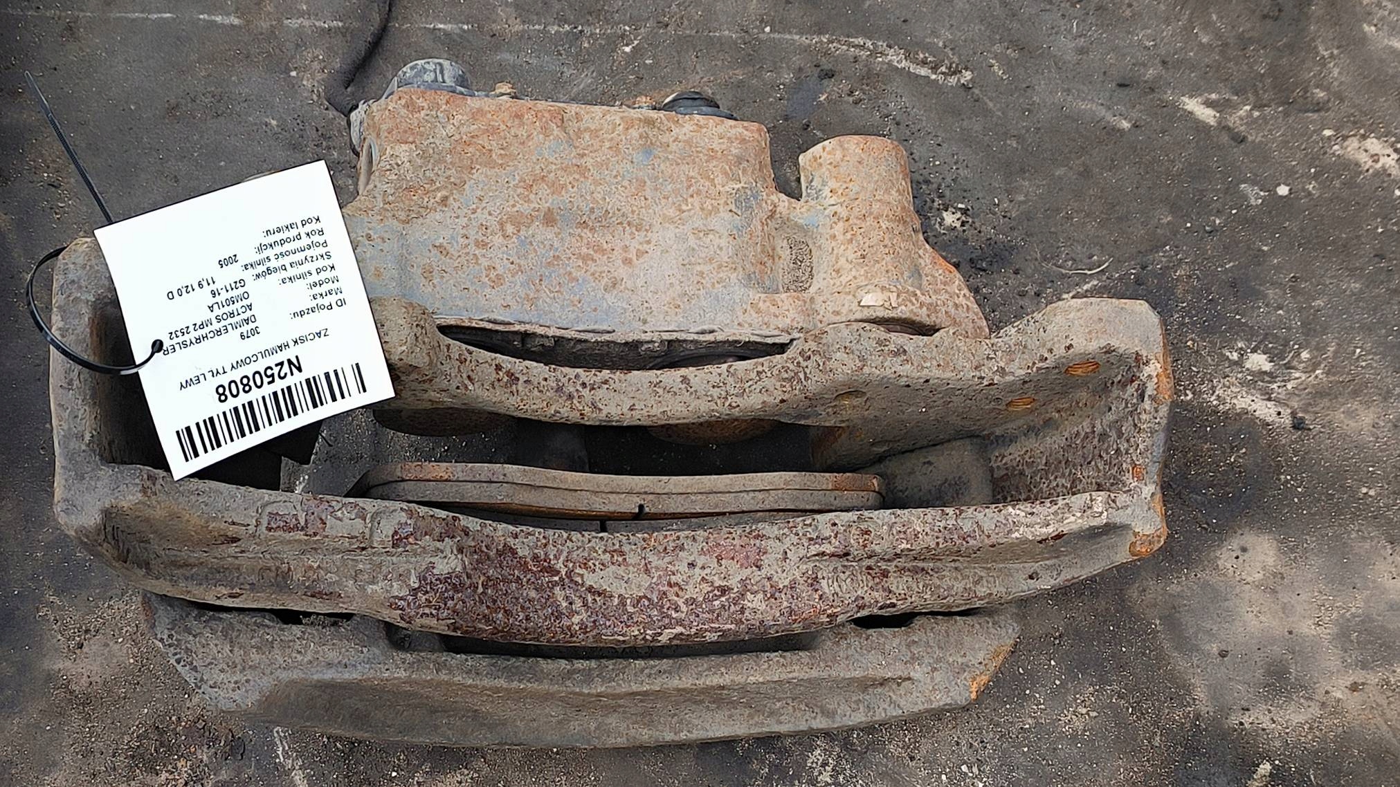 caliper brake rear part left MERCEDES ACTROS MP2 2532