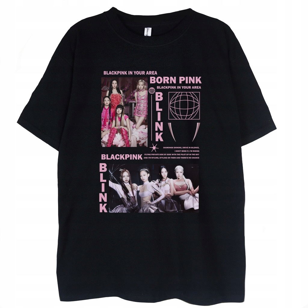 

T-shirt Blackpink Pink Venom Born Pink koszulka Xs