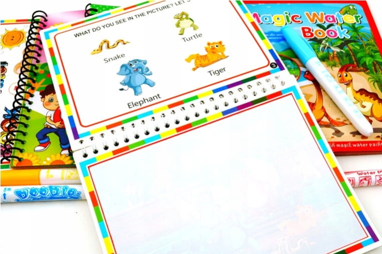 Kolorowanka wodna WESOŁE MIASTECZKO Malowanka Marka inna