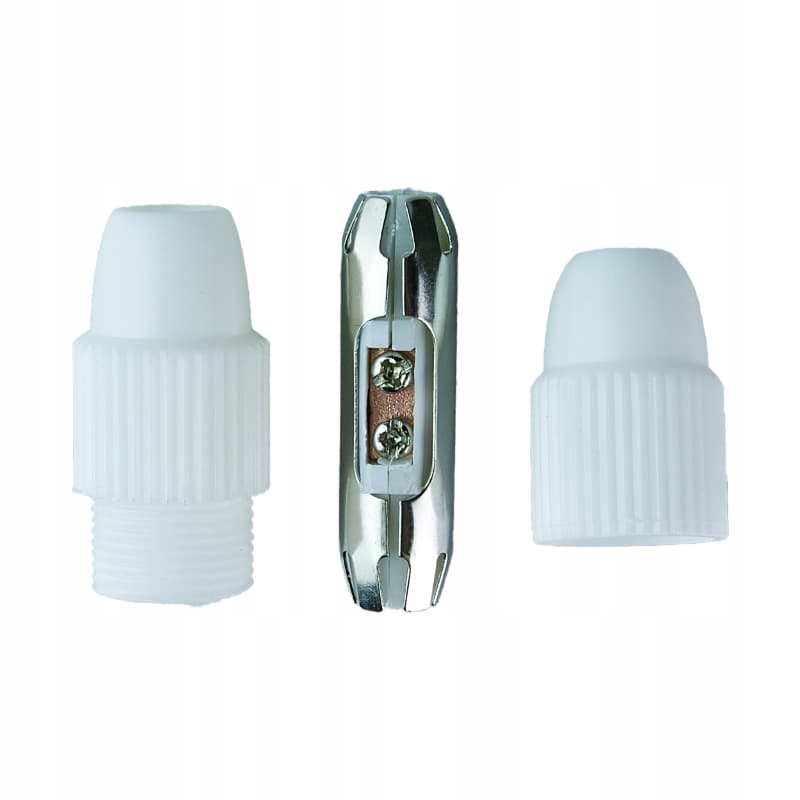 ŁĄCZNIK KABLA ANTENOWEGO KONCENTRYCZNEGO BECZKA Złącza wtyk antenowy TV