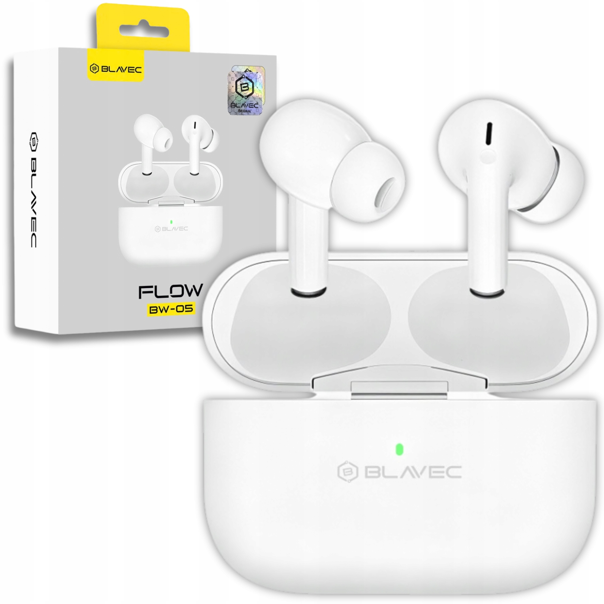 Słuchawki Bezprzewodowe Douszne Dokanałowe Bluetooth Enc Tws z Mikrofonem