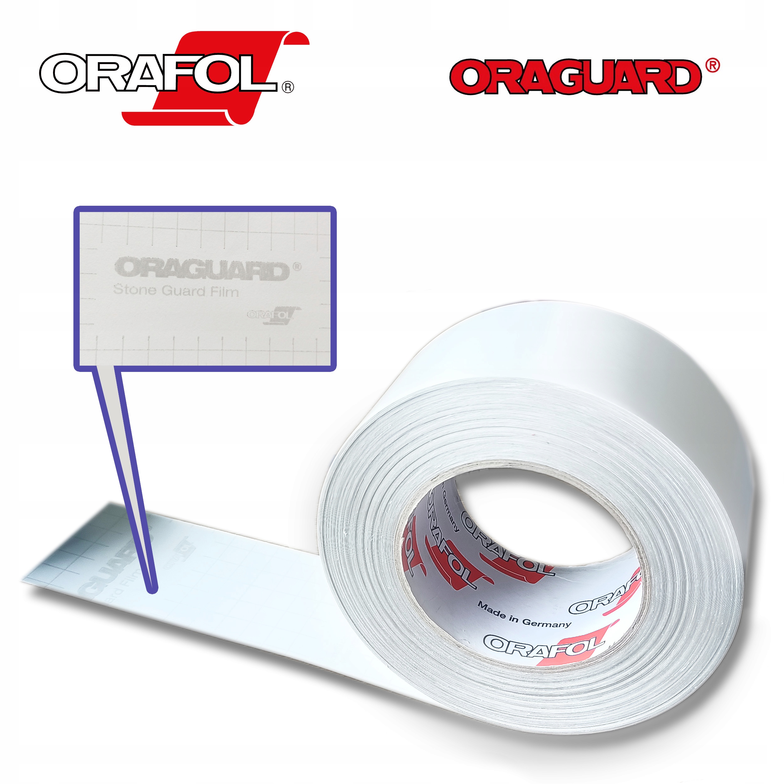 TAŚMA ochronna FOLIA na ROWER ORAGUARD 270 8x500cm Producent Oraguard