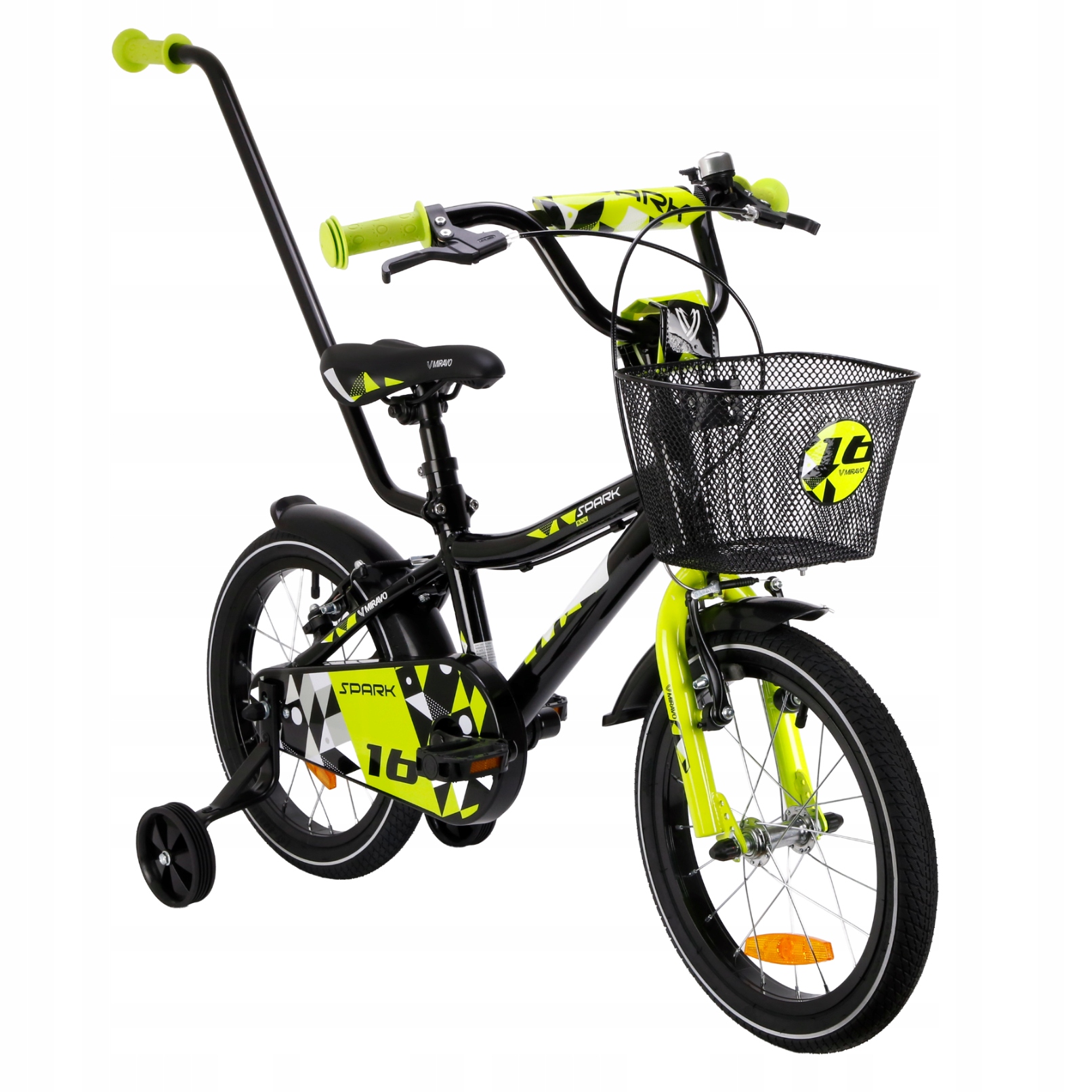 Rowerek Dziecięcy 16 Cali Miravo Alu Rower Dla Chłopca Prowadnik