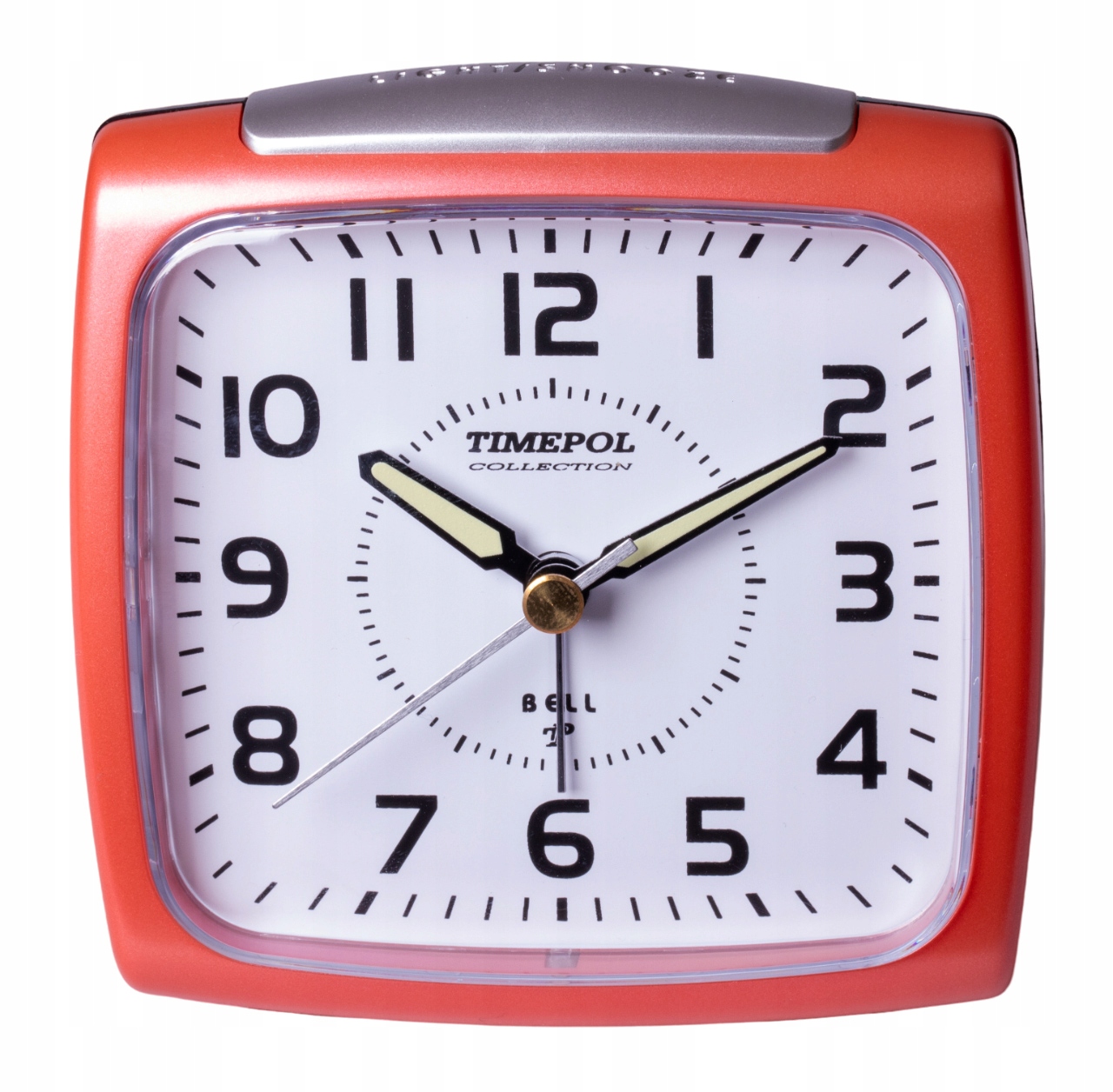 

Budzik Kwarcowy Timepol Płynący BA909 Bell Alarm C