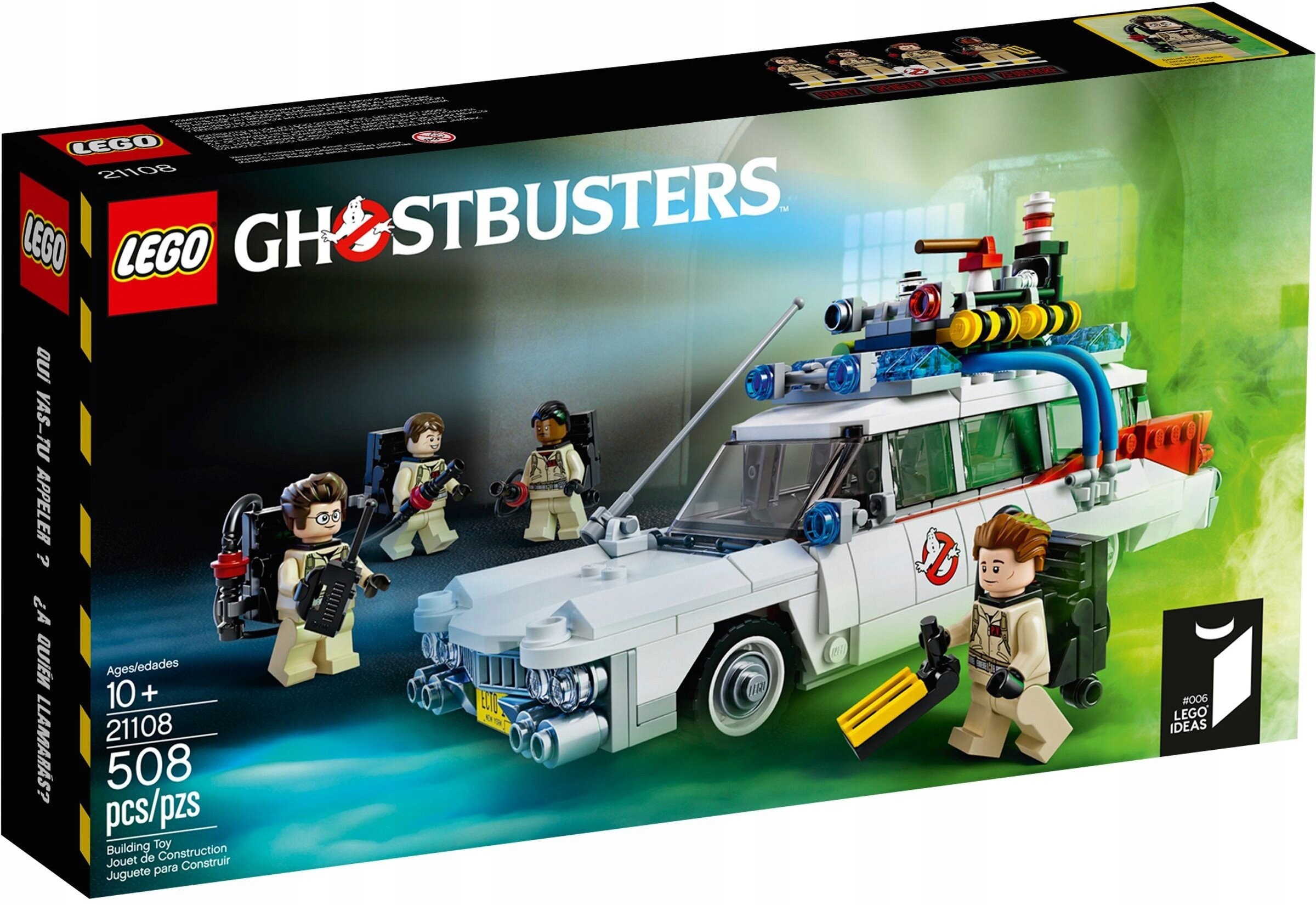 Lego Ideas 21108 Krotitelé duchů Ecto-1 Nové