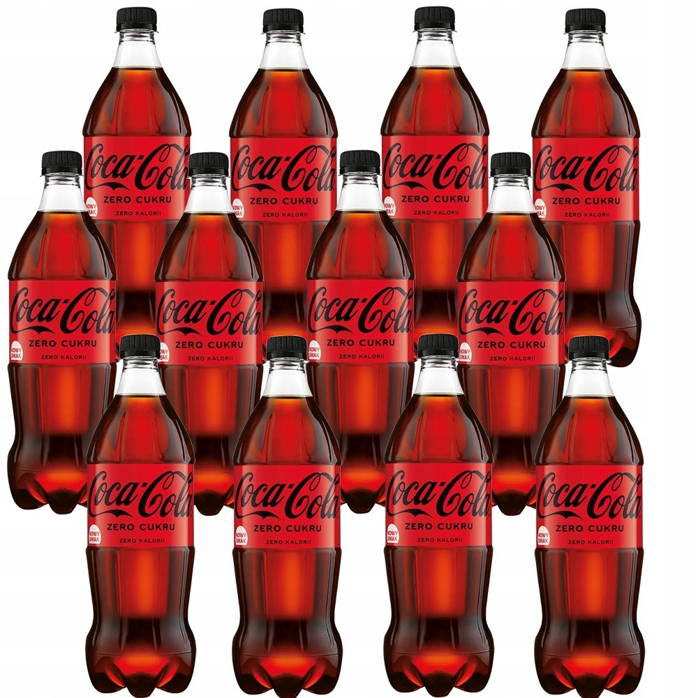 COCA COLA ZERO CUKRU 12x850ML ZERO SUGAR 0 KCAL 10196380326 Allegro.pl