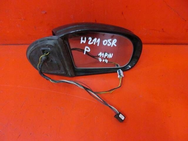 MERCEDES W211 E-KLASA mirror electrics right 11 PIN 7+4 black, C197 EU